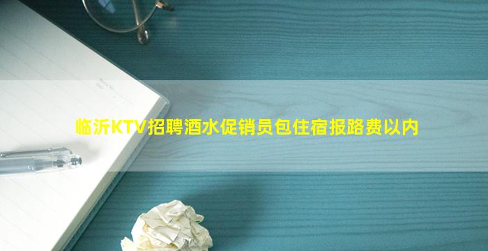 临沂KTV招聘酒水促销员包住宿报路费以内